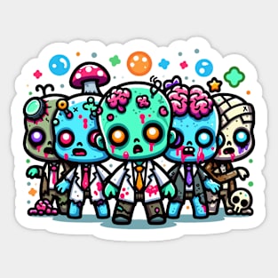 Zom Squad Sticker